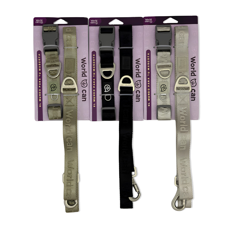 collar con paseador juntos Collar con Paseador Premium - Imagen 1